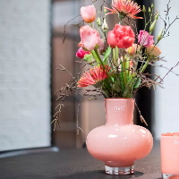 Dutz vaas Rose